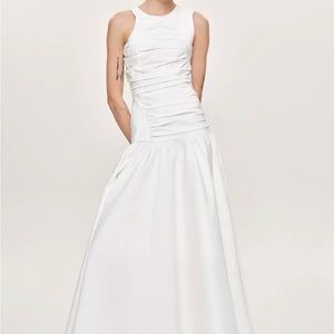 Source Unknown White Maxi Dress